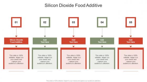 Silicon Dioxide Food Additive In Powerpoint And Google Slides Cpb