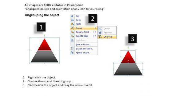 Simple Pyramid PowerPoint Ppt Templates