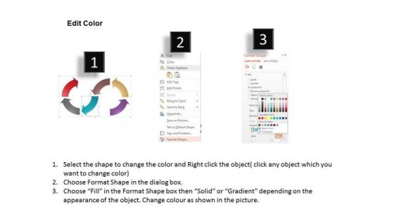 Six Arrows For Business Process PowerPoint Template