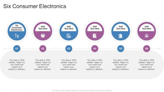 Six Consumer Electronics In Powerpoint And Google Slides Cpb Six Consumer Electronics In Powerpoint And Google Slides Cpb