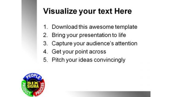 Six Sigma Principles Business PowerPoint Themes And PowerPoint Slides 0411