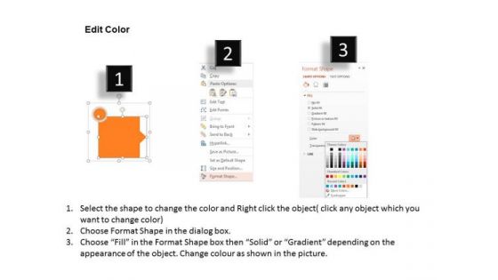 Six Staged Puzzle Timeline Diagram PowerPoint Template