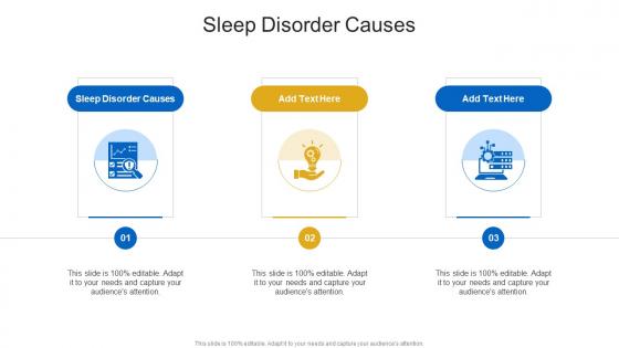 Sleep Disorder Causes In Powerpoint And Google Slides Cpb