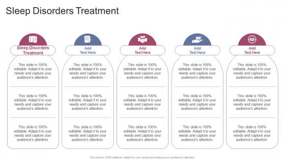 Sleep Disorders Treatment In Powerpoint And Google Slides Cpb