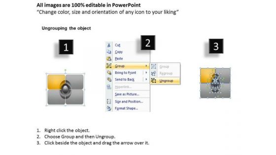 Slides Presentation Diagrams Templates 2010 Ppt Circular Layout Chart PowerPoint