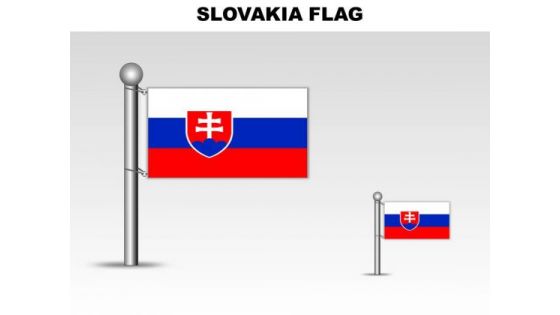 Slovakia Country PowerPoint Flags