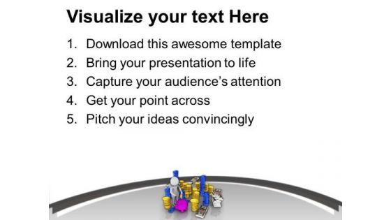 Small Savings Are Important PowerPoint Templates Ppt Backgrounds For Slides 0613
