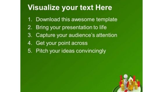 Small Savings Can Make You Rich PowerPoint Templates Ppt Backgrounds For Slides 0613