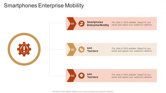 Smartphones Enterprise Mobility In Powerpoint And Google Slides Cpb