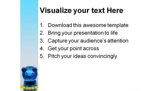 Smile Your Saving Future PowerPoint Themes And PowerPoint Slides 0411