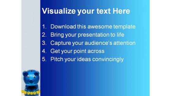 Smile Your Saving Future PowerPoint Themes And PowerPoint Slides 0411