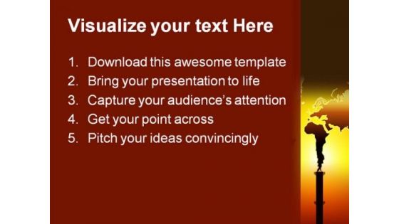 Smoke World Pollution Industrial PowerPoint Themes And PowerPoint Slides 0311