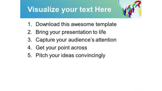 Social Attaraction For Peoples Business PowerPoint Templates Ppt Backgrounds For Slides 0413