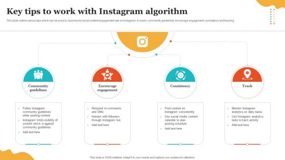 Social Media Marketing To Enhance Key Tips To Work With Instagram Algorithm MKT SS V
