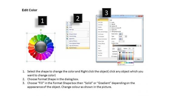 Social Media Process Ppt Slides PowerPoint Process Diagrams