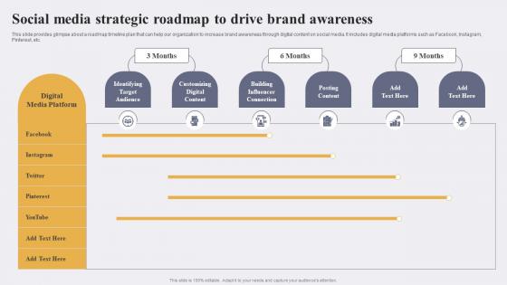 Social Media Strategic Roadmap To Drive Brand Enhancing Conversion Rate By Leveraging Pictures Pdf