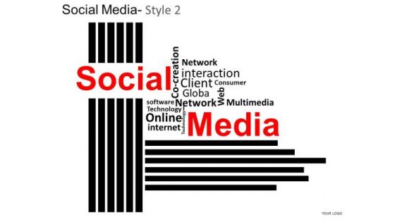 Social Media Wordcloud PowerPoint Slides And Ppt Templates