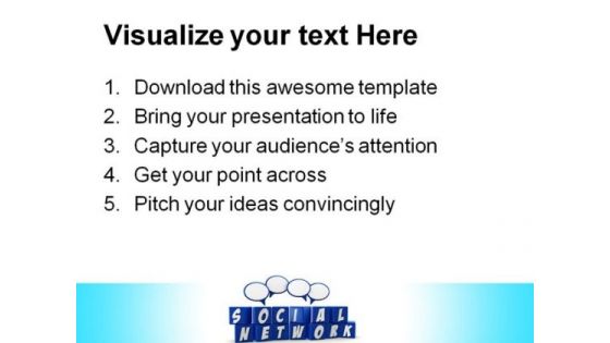 Social Network Communication PowerPoint Backgrounds And Templates 1210