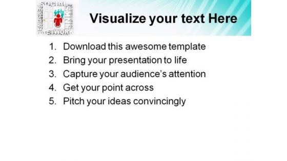 Social Network Communication PowerPoint Themes And PowerPoint Slides 0711