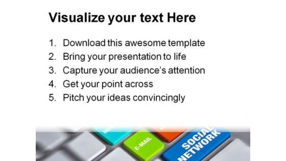 Social Network Compute Internet Template 1010