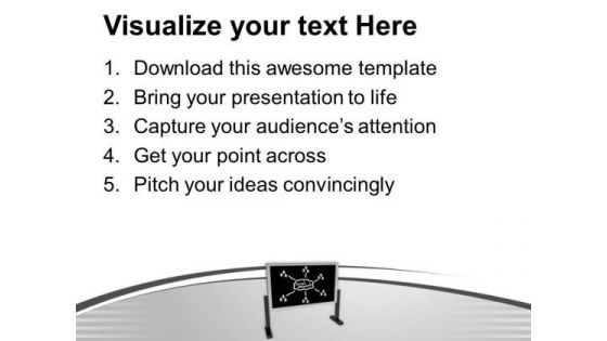 Social Networking Concept Team Cooperation PowerPoint Templates Ppt Backgrounds For Slides 0313
