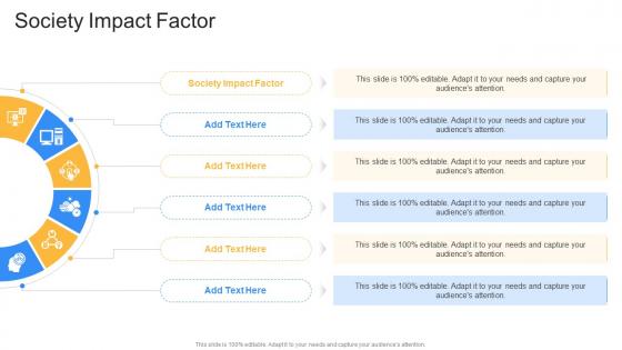 Society Impact Factor In Powerpoint And Google Slides Cpb