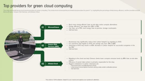 Solar Computing IT Top Providers For Green Cloud Computing Solar Computing IT Top Providers For Green Cloud Computing