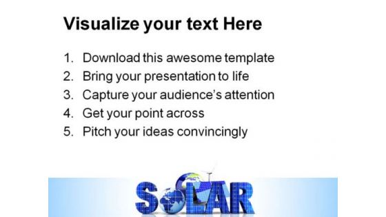 Solar Science PowerPoint Templates And PowerPoint Backgrounds 0211