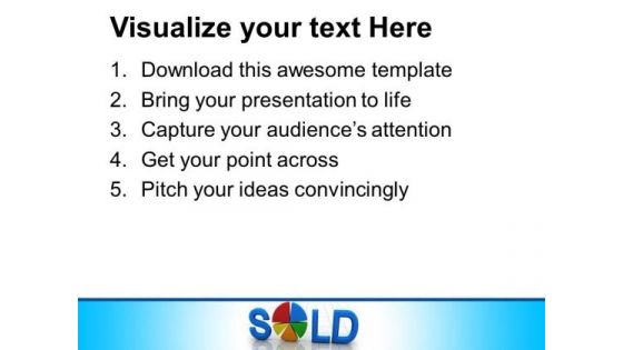 Sold Success PowerPoint Templates And PowerPoint Themes 0612