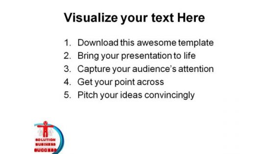 Solution Business Concept Success PowerPoint Templates And PowerPoint Backgrounds 0811