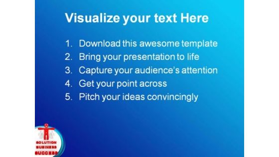 Solution Business Concept Success PowerPoint Templates And PowerPoint Backgrounds 0811