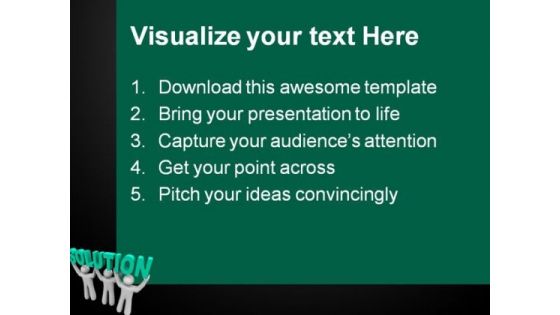 Solution Business PowerPoint Templates And PowerPoint Backgrounds 0411