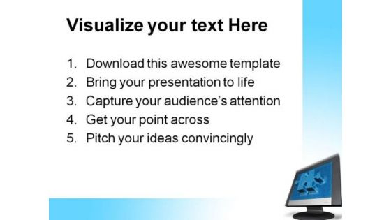 Solution From Web Computer PowerPoint Templates And PowerPoint Backgrounds 0611