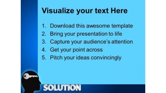 Solution Mind Business PowerPoint Templates And PowerPoint Themes 0412