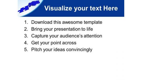 Solution Of Problem Blue Puzzle PowerPoint Templates Ppt Backgrounds For Slides 0313