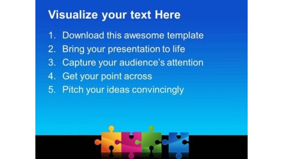 Solution Puzzle Business PowerPoint Templates And PowerPoint Themes 0212