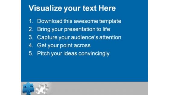 Solution Puzzle Business PowerPoint Themes And PowerPoint Slides 0711