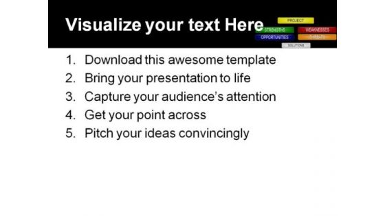 Solutions Business PowerPoint Template 0910