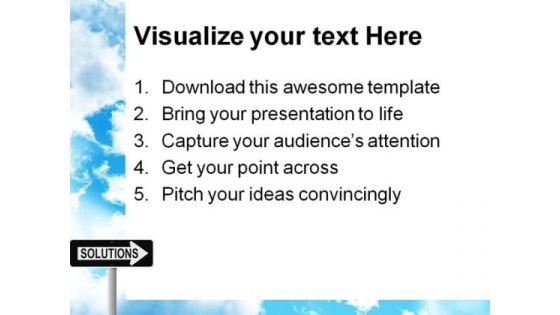 Solutions Business PowerPoint Themes And PowerPoint Slides 0911