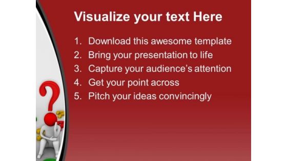 Solve All The Business Questions PowerPoint Templates Ppt Backgrounds For Slides 0713