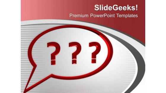 Solve All The Question In Business PowerPoint Templates Ppt Backgrounds For Slides 0513