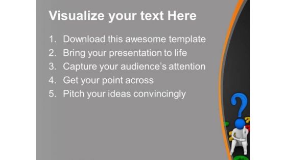 Solve Lots Of Questions At A Time PowerPoint Templates Ppt Backgrounds For Slides 0613