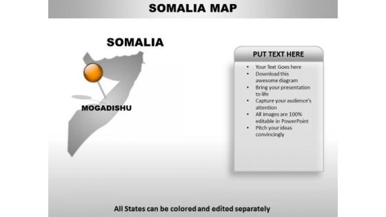 Somalia Country PowerPoint Maps