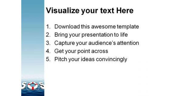 Sos Security PowerPoint Themes And PowerPoint Slides 0511