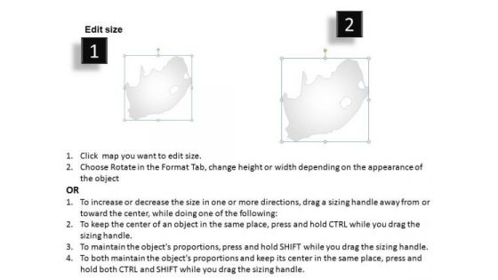 South Africa PowerPoint Maps