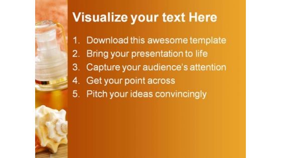 Spa Beauty PowerPoint Template 0810