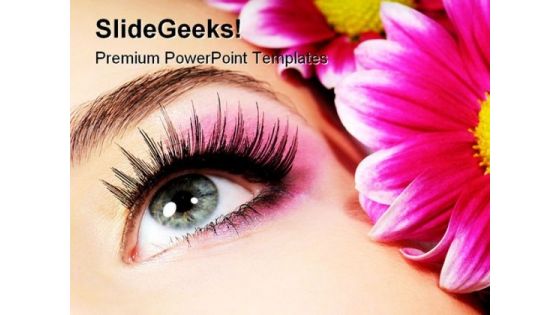 Spa Beauty PowerPoint Template 0910