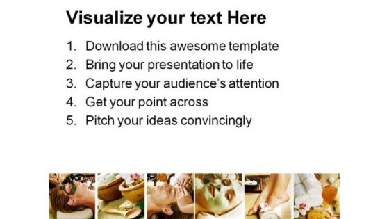 Spa Collage Beauty PowerPoint Themes And PowerPoint Slides 0411