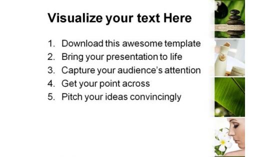 Spa Collage Health PowerPoint Themes And PowerPoint Slides 0411