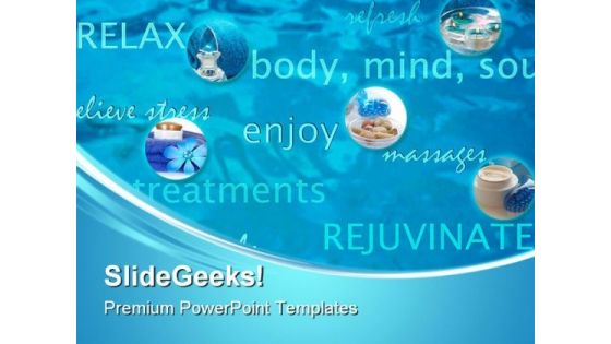 Spa For Beauty Lifestyle PowerPoint Templates And PowerPoint Backgrounds 0411